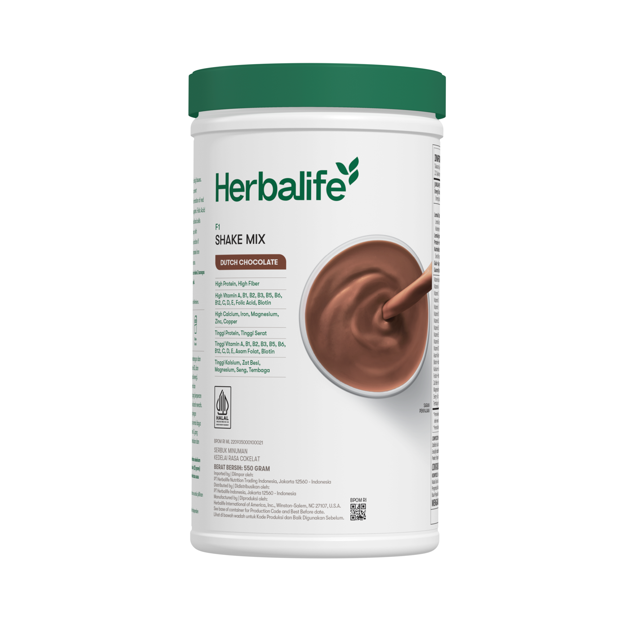 Formula 1 Shake Mix - Dutch Chocolate - 550 gram | Seroja Tangerang